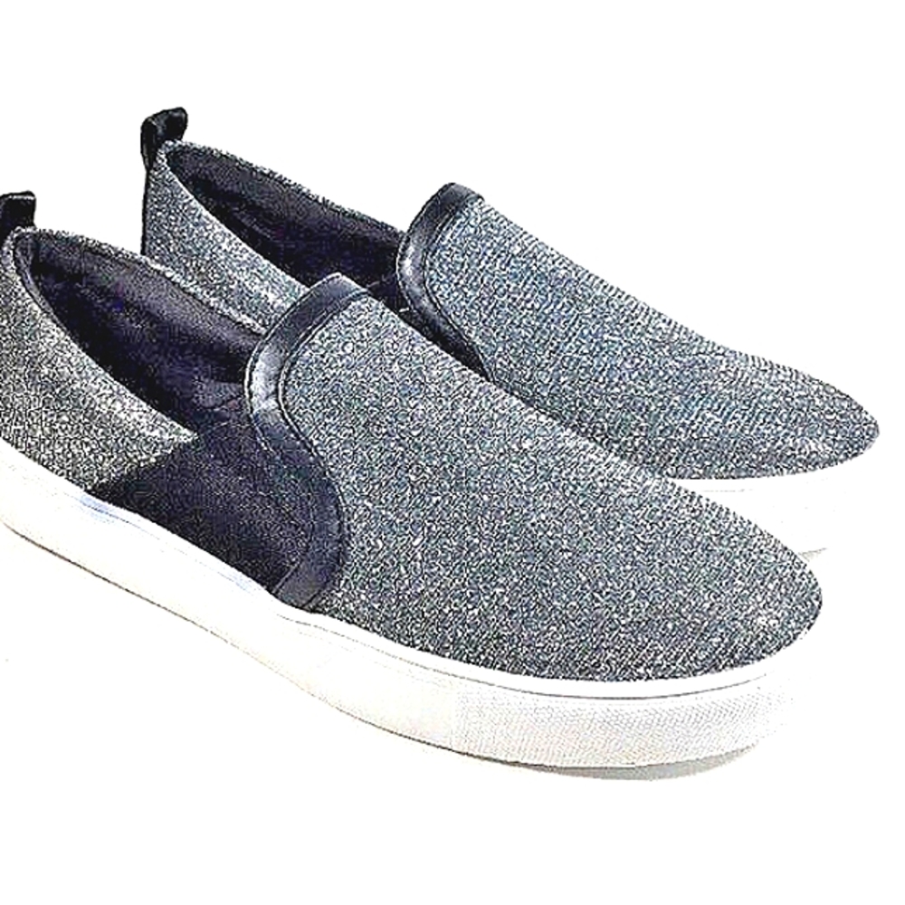 MIA Ocarina Glitter Elastic Gored Slip-On Sneakers NWT - Picture 7 of 7